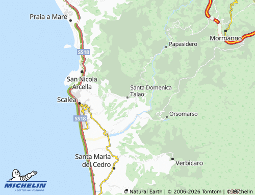 Mapa MICHELIN Santa Domenica Talao - ViaMichelin