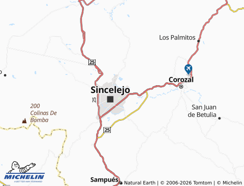 Mapa MICHELIN Venecia Etapa I - ViaMichelin