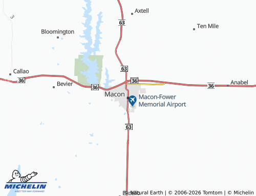 Mapa MICHELIN Macon - ViaMichelin
