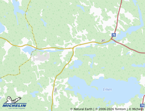 Mapa MICHELIN Brotorp - ViaMichelin