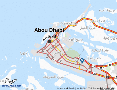 Carte MICHELIN al-Dhafrah 55 - ViaMichelin
