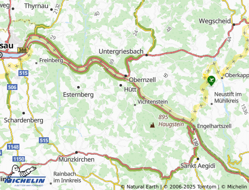 Carte MICHELIN Achleiten - ViaMichelin
