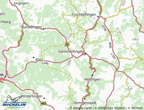Mapa MICHELIN Neufra - ViaMichelin