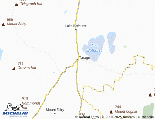 MICHELIN Tarago map - ViaMichelin
