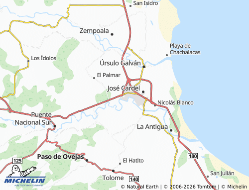 Mappa MICHELIN Cabezas - ViaMichelin