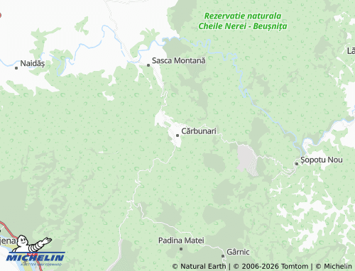 Mappa MICHELIN Cărbunari - ViaMichelin