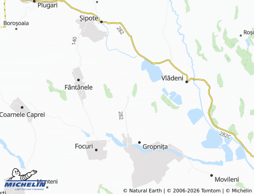 Mappa MICHELIN Săveni - ViaMichelin