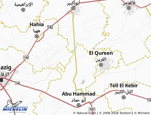 Mappa MICHELIN Tal Miftah - ViaMichelin