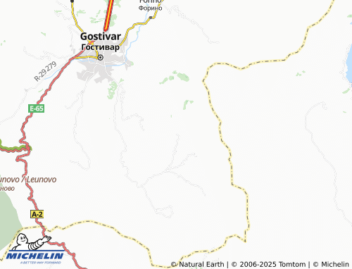 MICHELIN Trnovo map - ViaMichelin