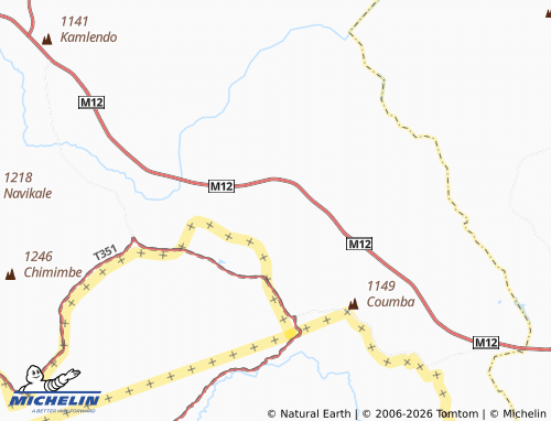 Mappa MICHELIN Mzinga - ViaMichelin