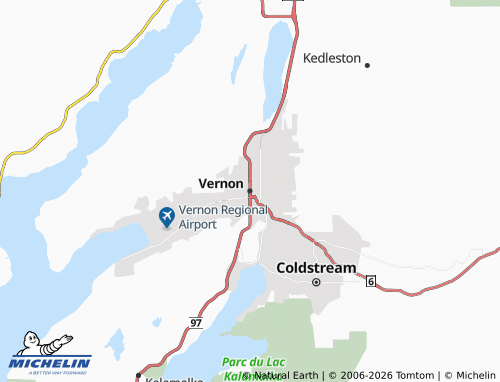 Carte MICHELIN Vernon - ViaMichelin