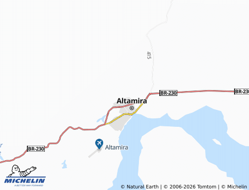 Carte MICHELIN Multirão - ViaMichelin