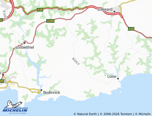 Carte MICHELIN Lanreath - ViaMichelin