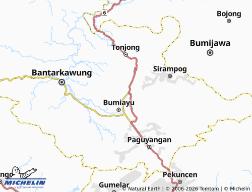 Carte MICHELIN Dukuhturi - ViaMichelin