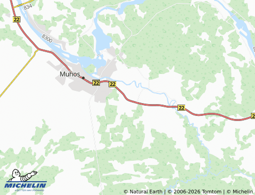 Carte MICHELIN Honkala - ViaMichelin