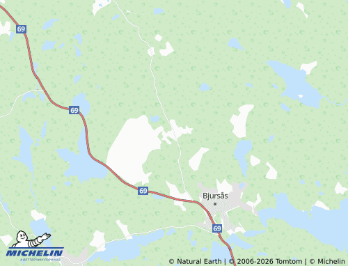 MICHELIN Andersbo map - ViaMichelin
