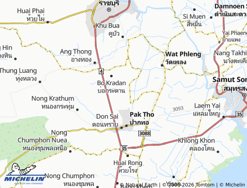 Mapa MICHELIN Pa Kai - ViaMichelin