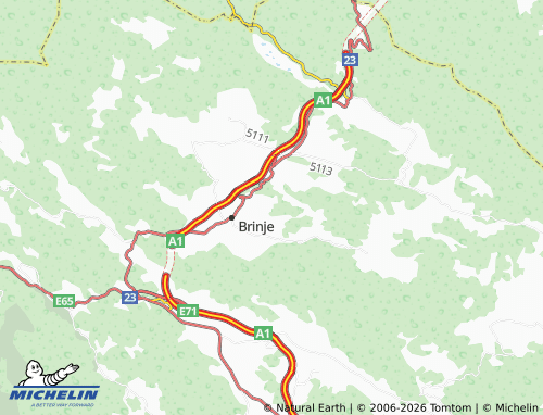 Mapa MICHELIN Linarići - ViaMichelin
