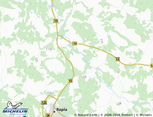 Mappa MICHELIN Hagudi küla - ViaMichelin