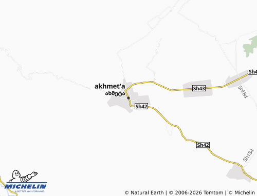 Mappa MICHELIN akhmet'a - ViaMichelin