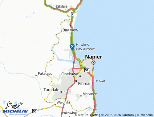 Mapa MICHELIN Westshore - ViaMichelin