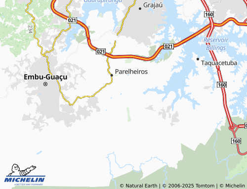 MICHELIN Jardim Silveira map - ViaMichelin