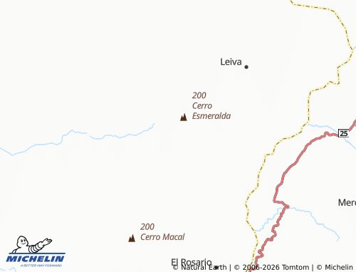 Mappa MICHELIN Esmeraldas - ViaMichelin