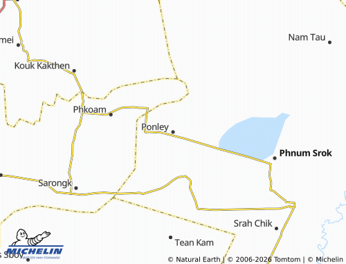 Mappa MICHELIN Ponley - ViaMichelin