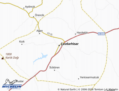 MICHELIN Cereller map - ViaMichelin