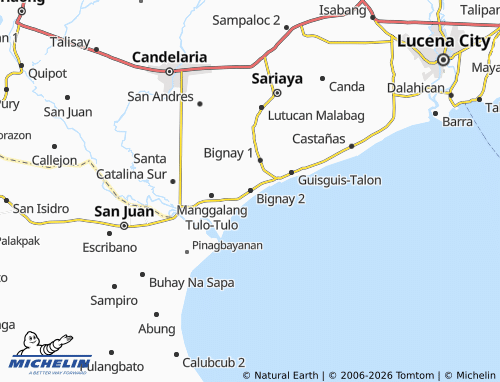 MICHELIN Bignay 2 map - ViaMichelin