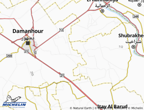 Mapa MICHELIN Sharnoub - ViaMichelin