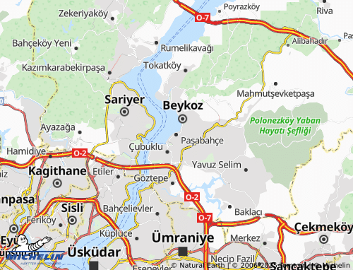MICHELIN-Landkarte Paşabahçe - ViaMichelin