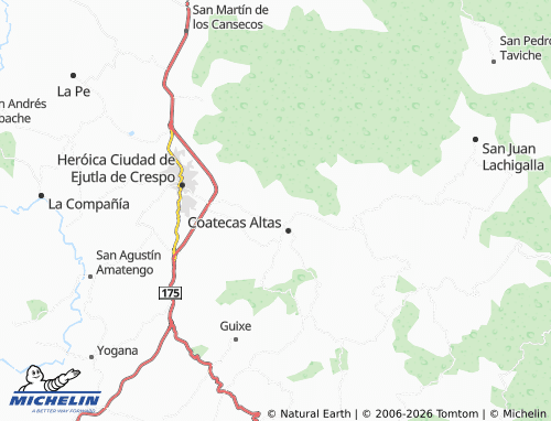MICHELIN Cuarta map - ViaMichelin