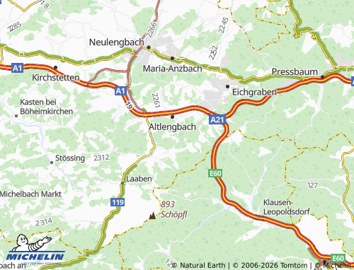 MICHELIN Maiß map - ViaMichelin