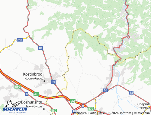 Mappa MICHELIN Balsha - ViaMichelin