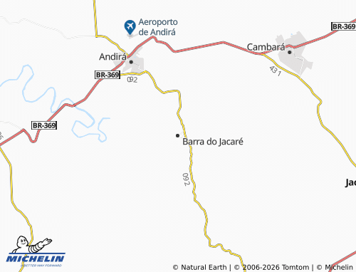 Mappa MICHELIN Barra do Jacaré - ViaMichelin