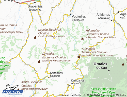 Mapa MICHELIN Michaliana - ViaMichelin