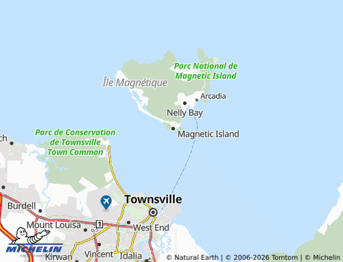 MICHELIN Picnic Bay map - ViaMichelin