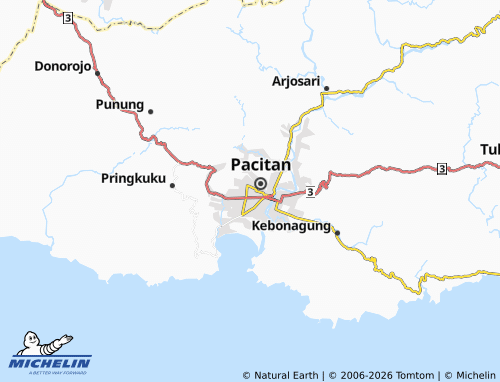 MICHELIN-Landkarte Pucangsewu - ViaMichelin