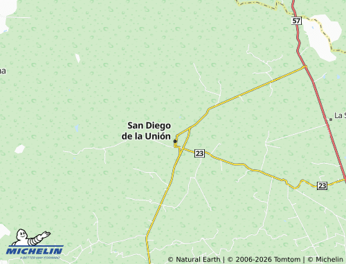 MICHELIN Ejidal map - ViaMichelin