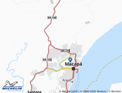 Mappa MICHELIN Brasil Novo - ViaMichelin
