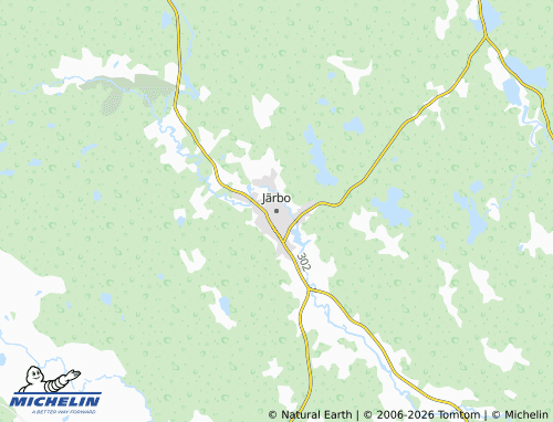 Mappa MICHELIN Järbo - ViaMichelin