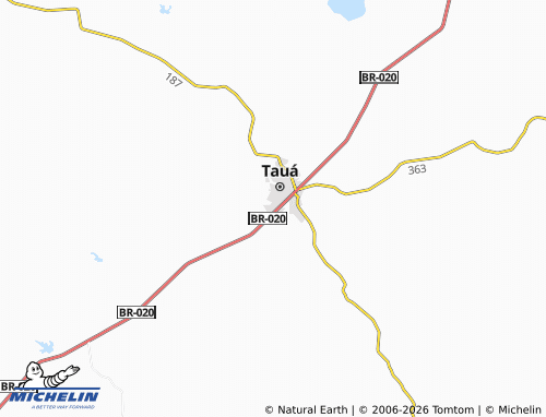 Mapa MICHELIN José Holanda Lima - ViaMichelin