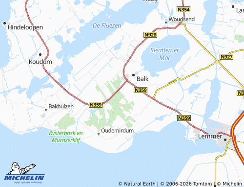 Carte MICHELIN Ruigahuizen - ViaMichelin
