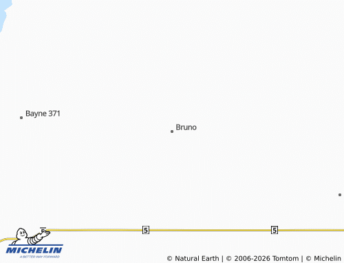 Mappa MICHELIN Bruno - ViaMichelin