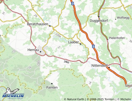 MICHELIN-Landkarte Schneckenhof - ViaMichelin