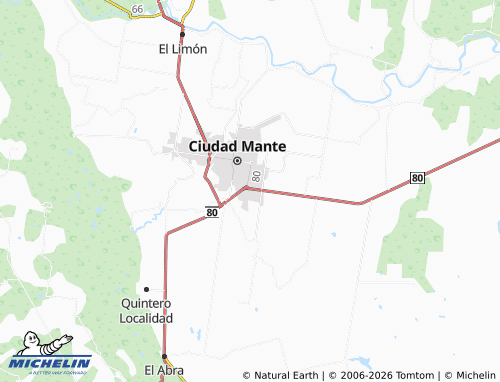 Mappa MICHELIN Agronómica - ViaMichelin