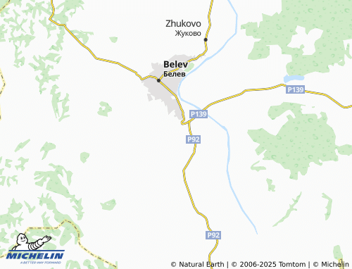 MICHELIN Fat'yanovo map - ViaMichelin