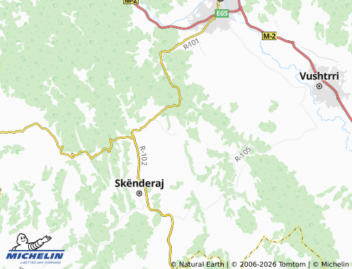 Carte MICHELIN Prekaz i Epërm - ViaMichelin
