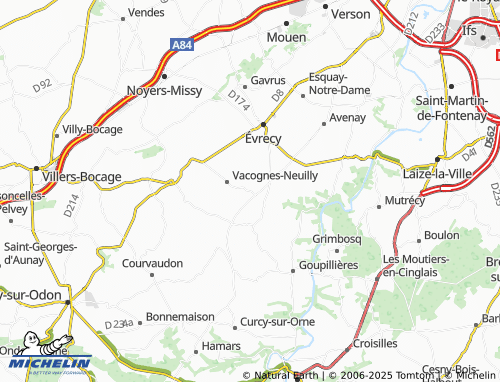 MICHELIN Longchamps map - ViaMichelin